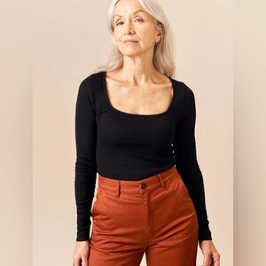 Kotn square neck top